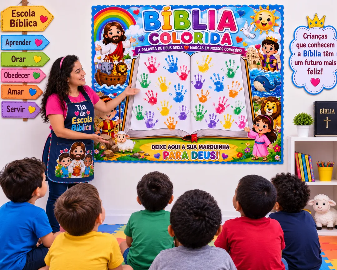 Bíblia Colorida – Painel Interativo — imagem 3