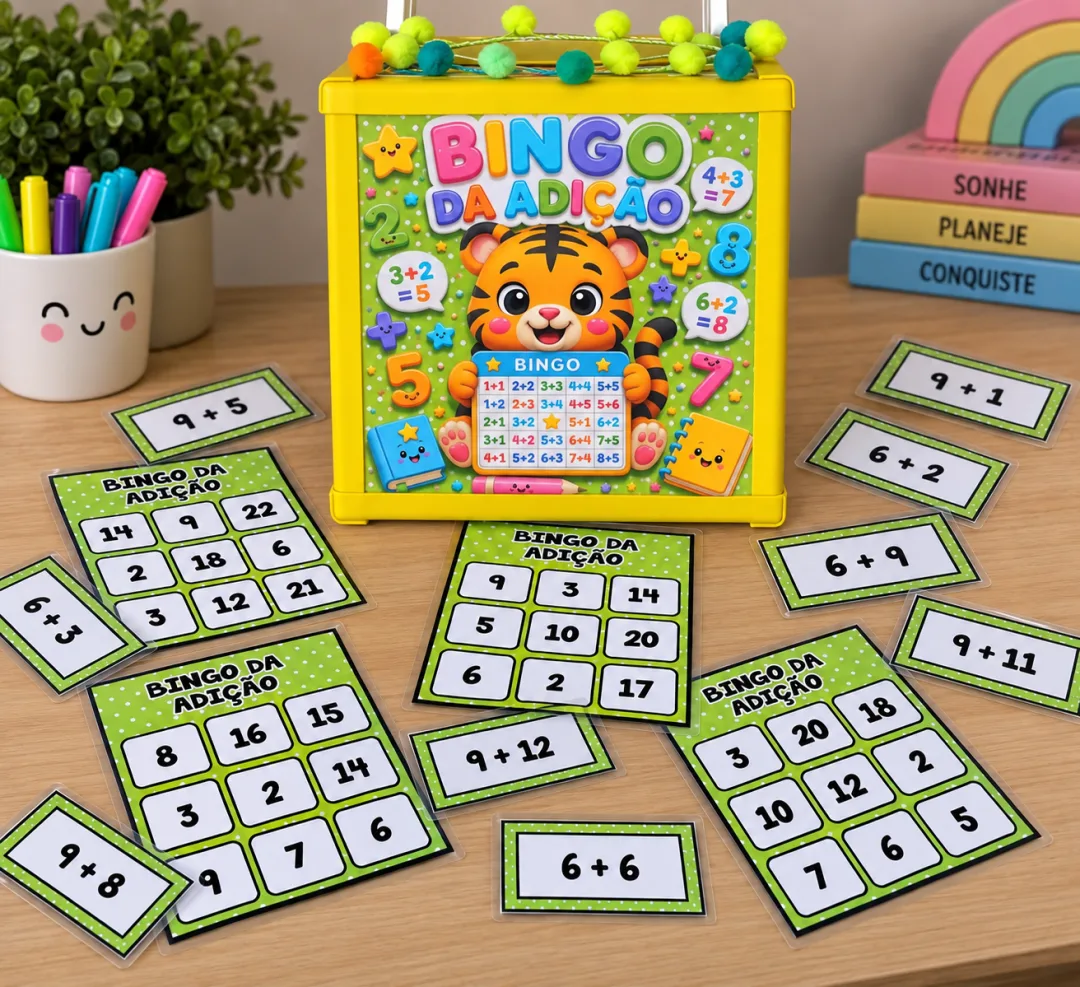 Bingo da Adição – Arquivo Digital - Educação Infantil — imagem 5