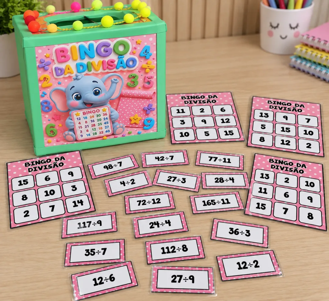 Bingo da Divisão – Arquivo Digital - Educação Infantil — imagem 2