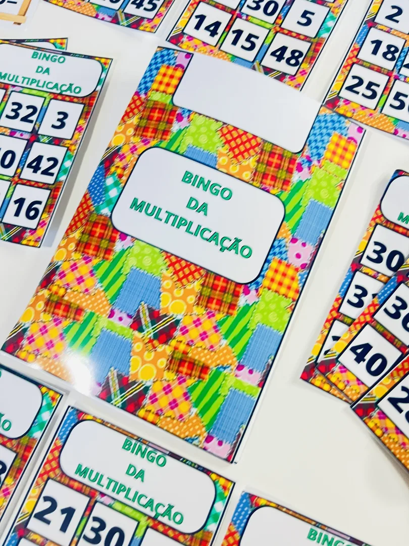 Bingo da Multiplicação Para Ensino Fundamental Em PDF! — imagem 5