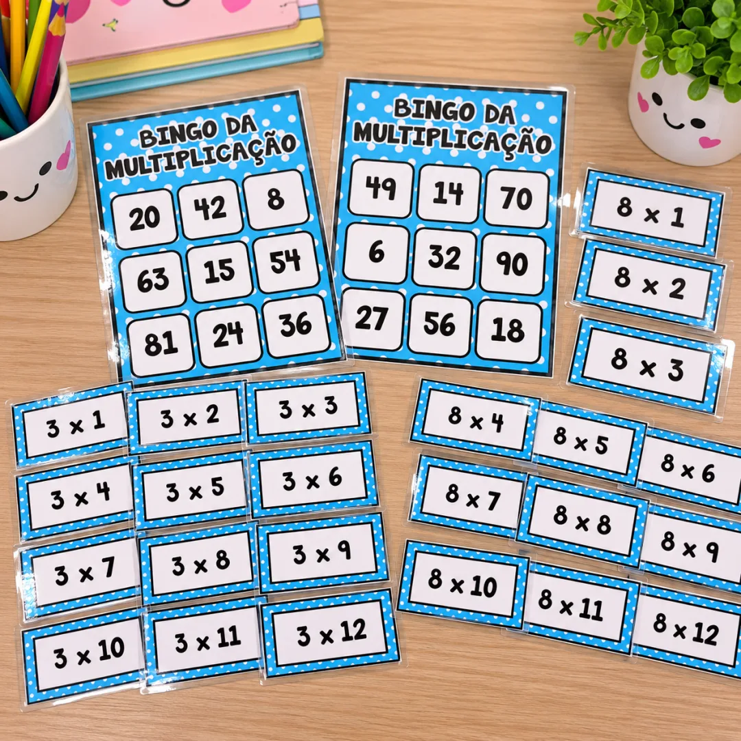 Bingo da Multiplicação – Arquivo Digital - Educação Infantil — imagem 6