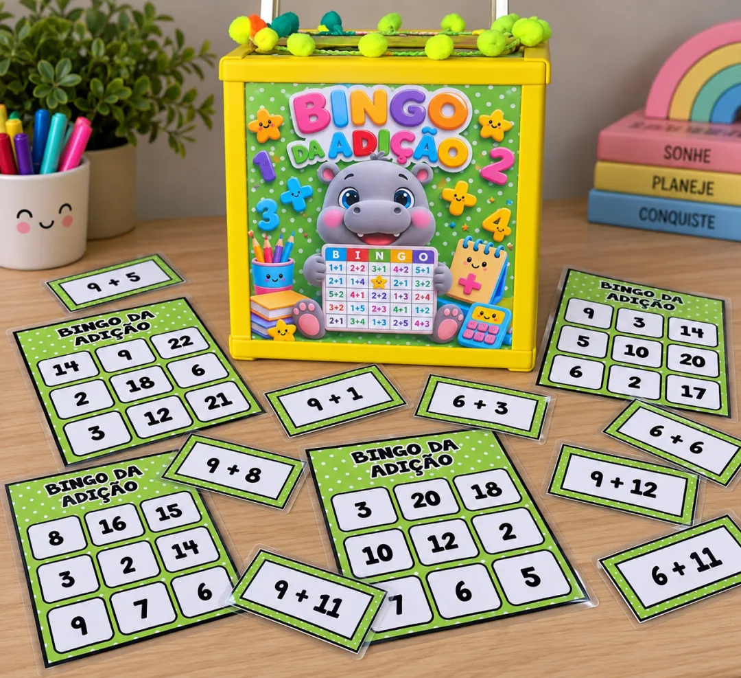 Bingo das 4 Operações – Arquivo Digital - Educação Infantil — imagem 5