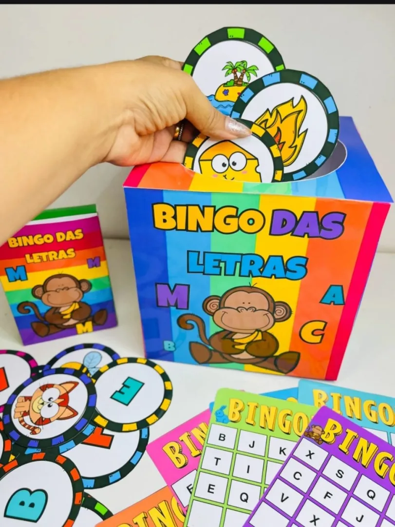Bingo das Letras: Aprendizado Divertido — imagem 4