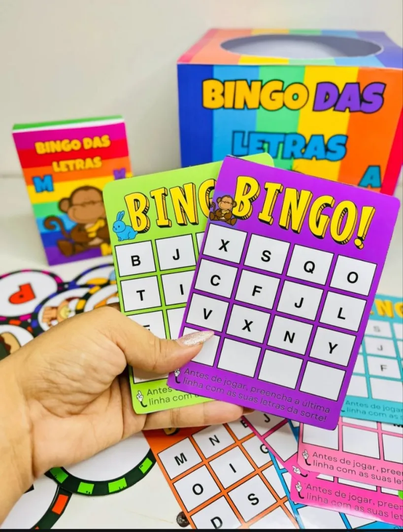 Bingo das Letras: Aprendizado Divertido — imagem 5