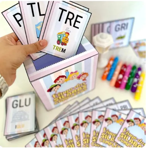 BINGO DAS SÍLABAS COMPLEXAS — imagem 2