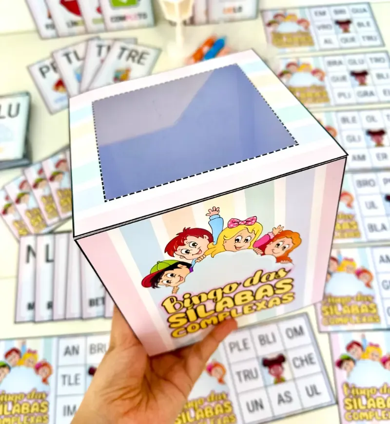 Bingo das Sílabas Complexas — imagem 2