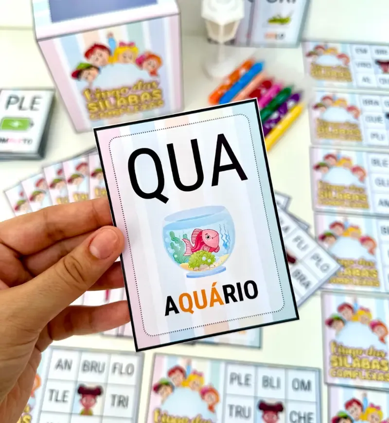 Bingo das Sílabas Complexas — imagem 3