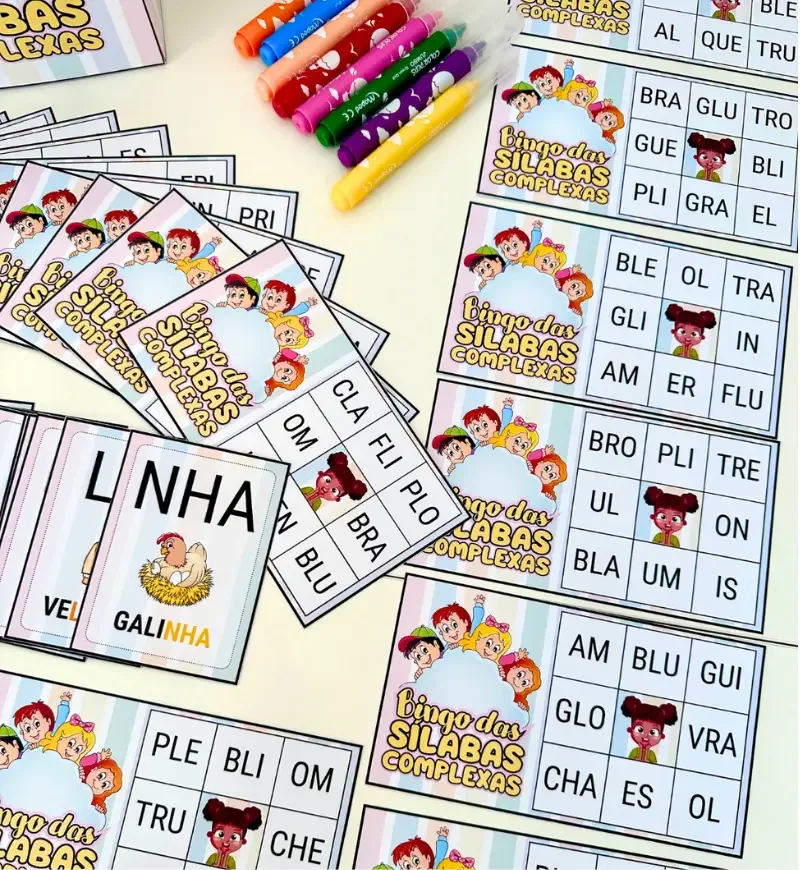 Bingo das Sílabas Complexas — imagem 5