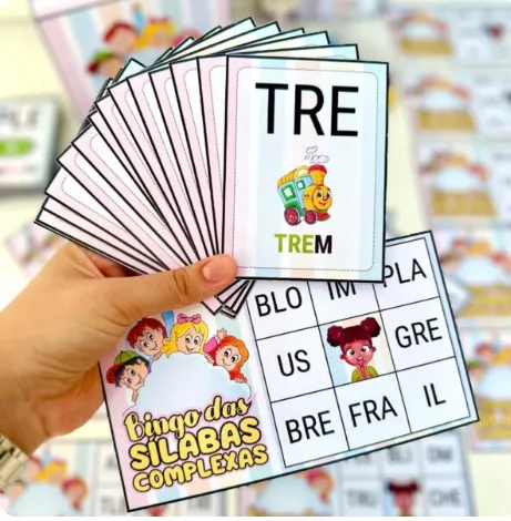 BINGO DAS SÍLABAS COMPLEXAS — imagem 3