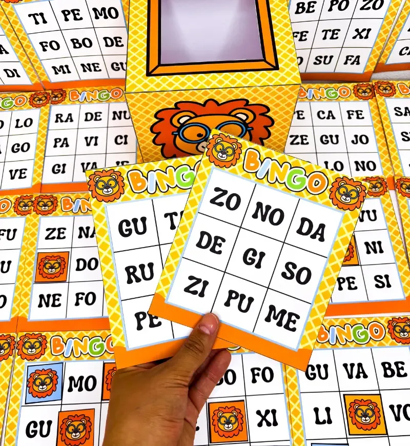 Bingo das Sílabas Simples — imagem 3
