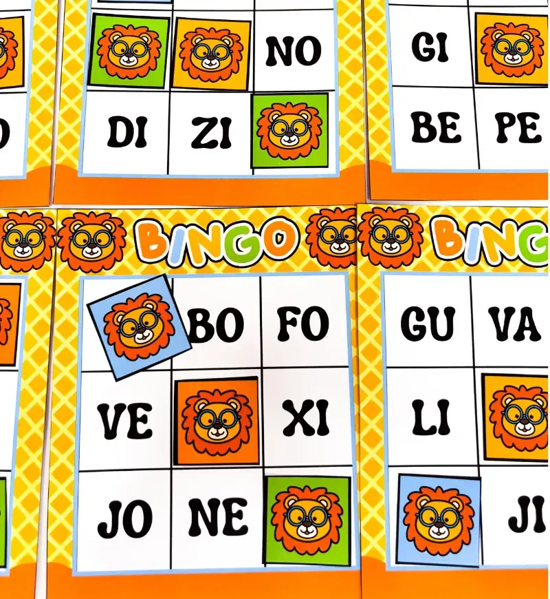 Bingo das Sílabas Simples — imagem 4
