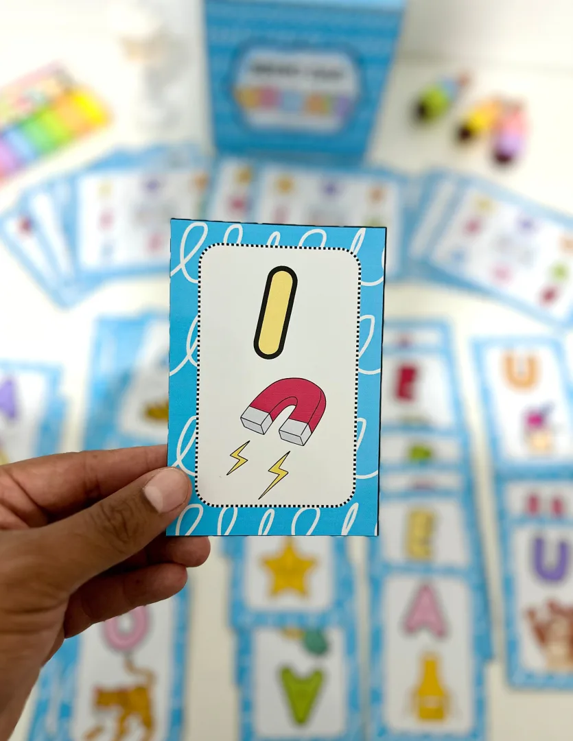 Bingo das Vogais em PDF - Ensino Fundamental — imagem 3