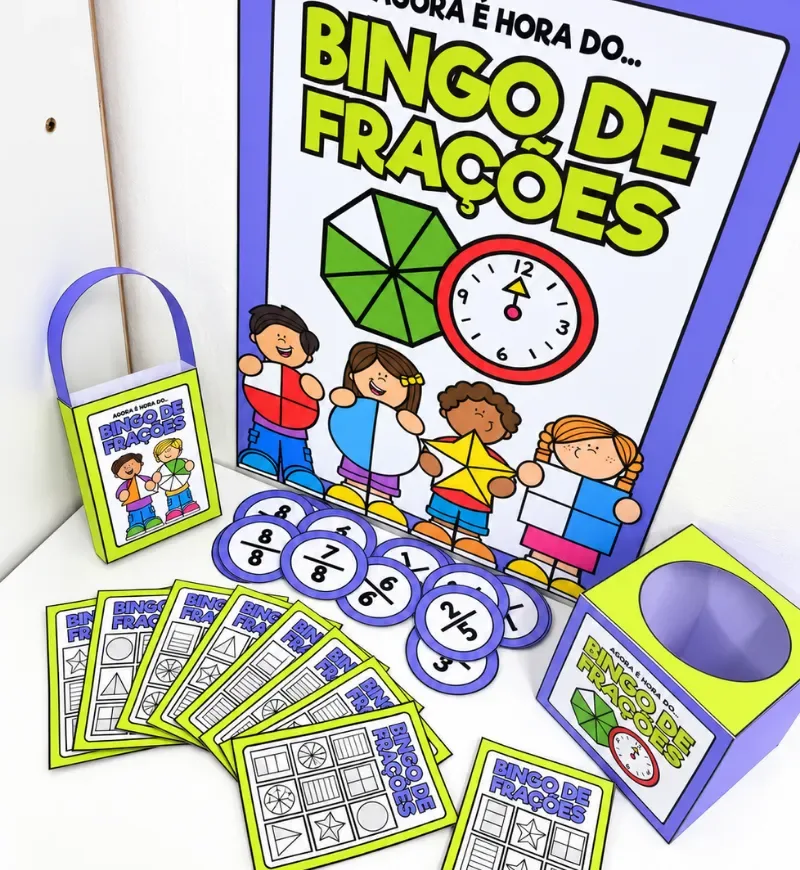 Bingo de Frações | Jogo Matemático — imagem 2