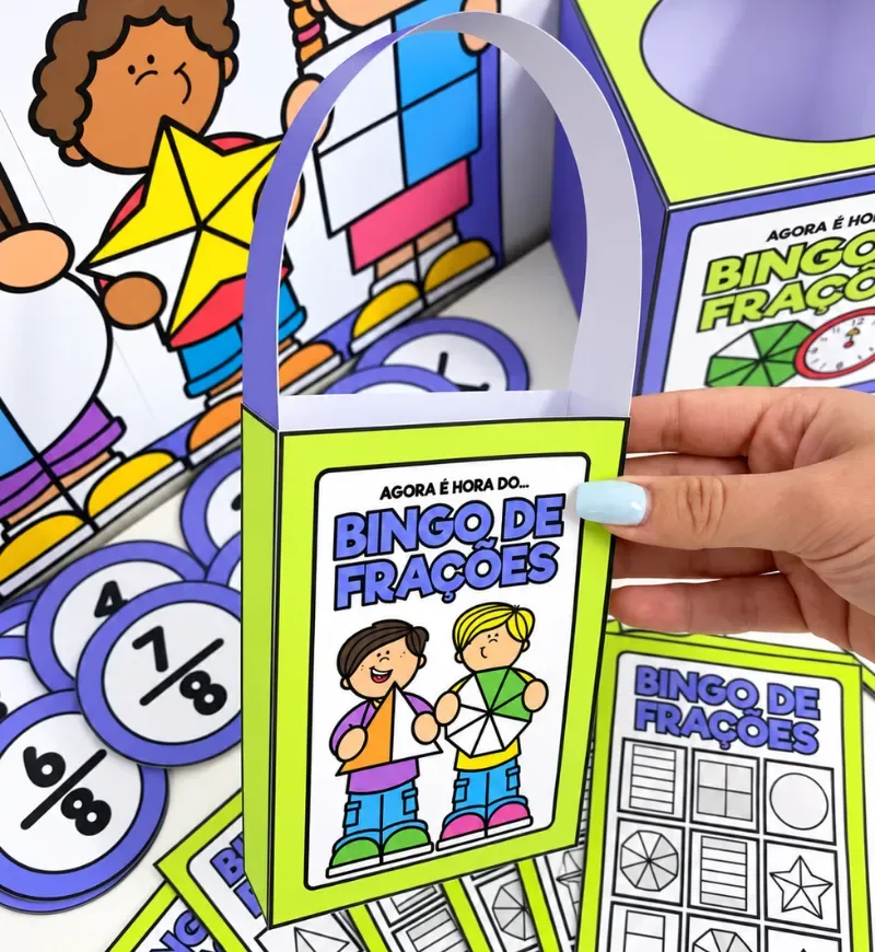 Bingo de Frações | Jogo Matemático — imagem 3