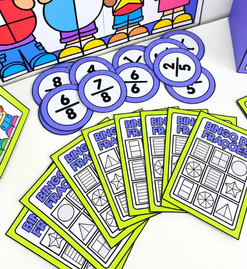 Bingo de Frações | Jogo Matemático — imagem 4
