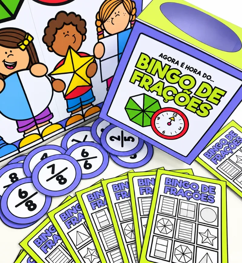 Bingo de Frações | Jogo Matemático — imagem 5
