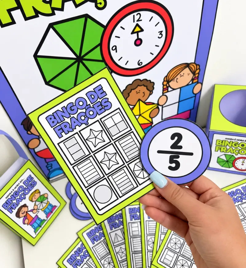 Bingo de Frações | Jogo Matemático — imagem 6
