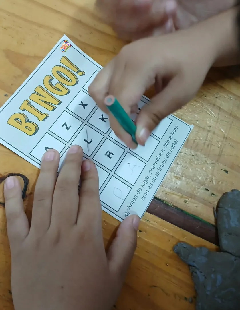 Bingo de Letras  - PDF (4 Cartelas por Folha) — imagem 5