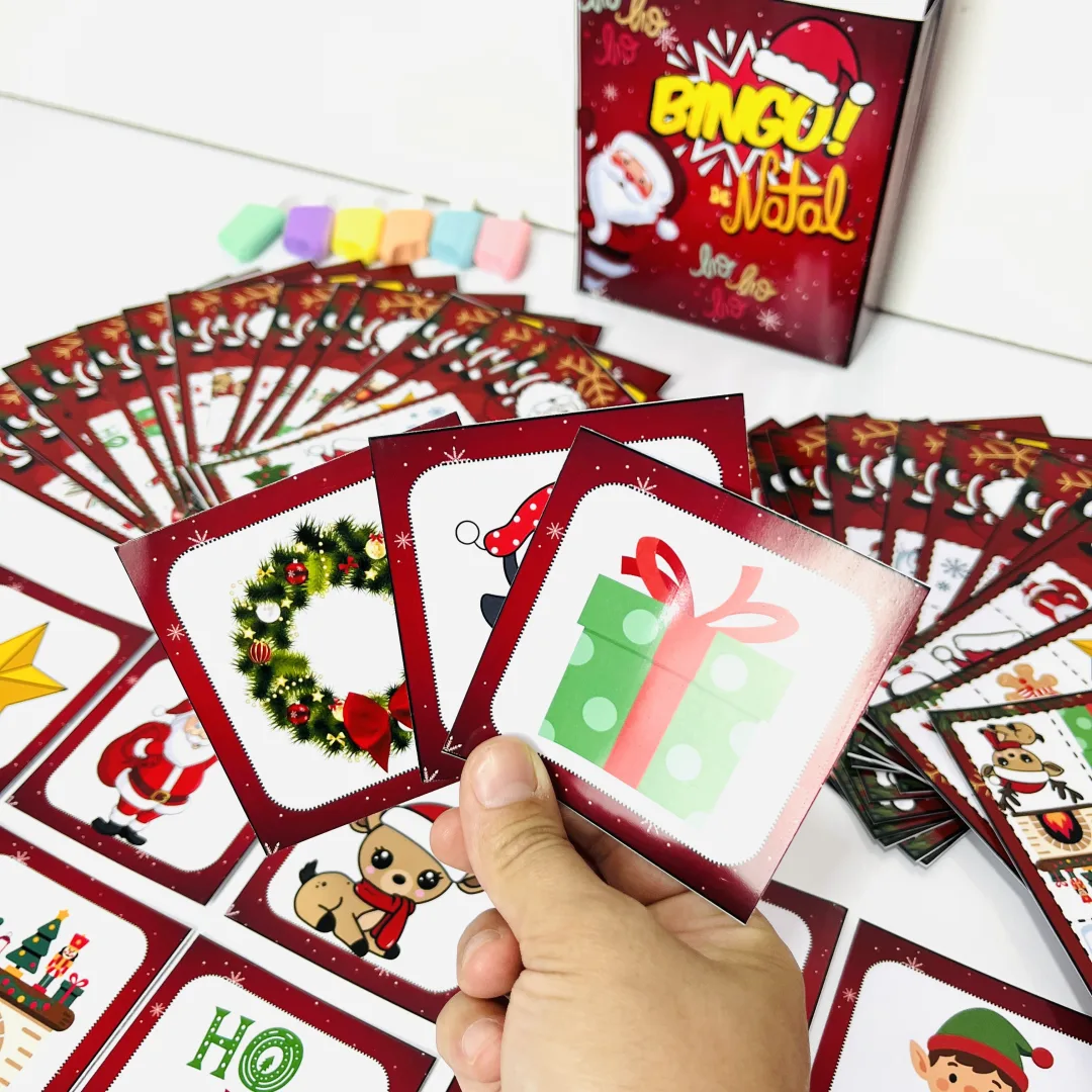 Bingo de Natal para Educação Infantil – 30 Cartelas em PDF — imagem 4