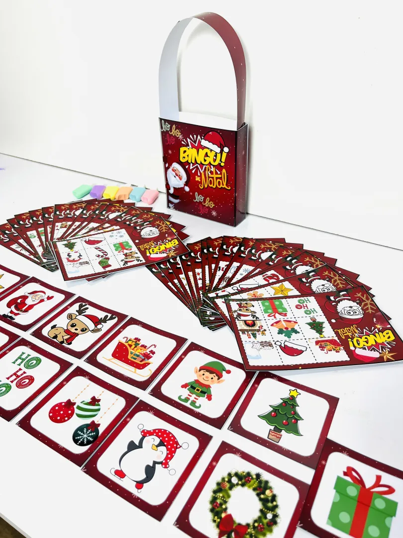 Bingo de Natal para Educação Infantil – 30 Cartelas em PDF — imagem 5
