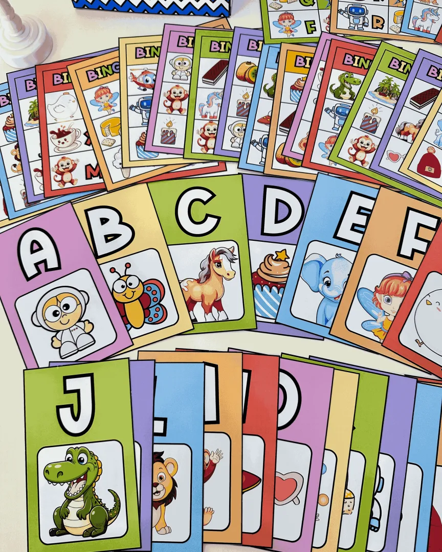 Bingo do Alfabeto - Educação Infantil - PDF com 26 páginas — imagem 3