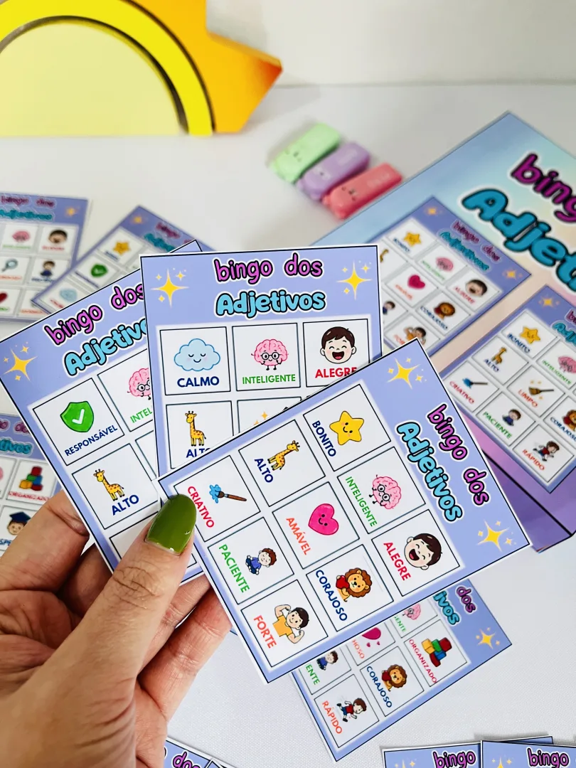  BINGO DOS ADJETIVOS — imagem 2