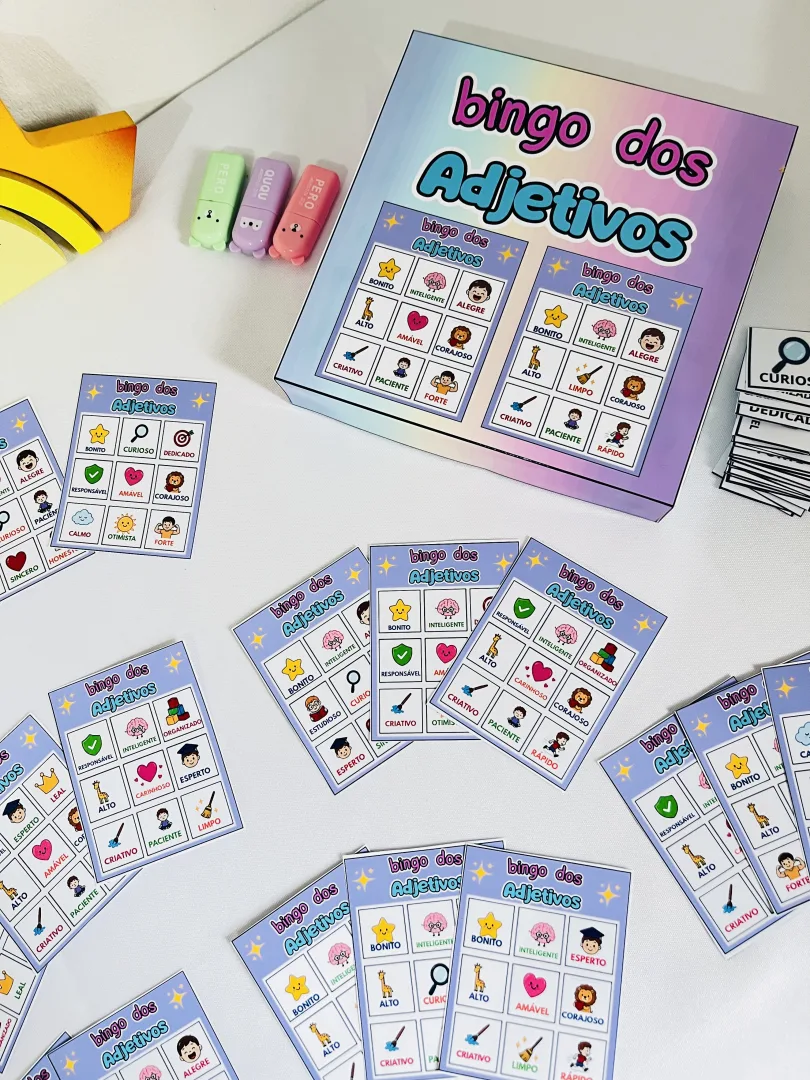  BINGO DOS ADJETIVOS — imagem 3