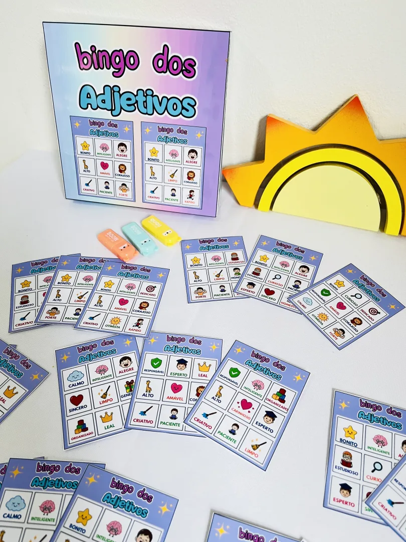  BINGO DOS ADJETIVOS — imagem 4