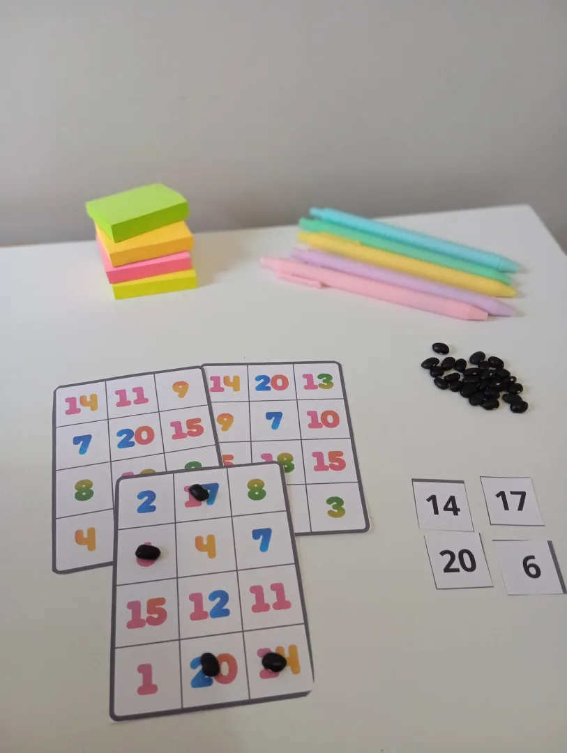  Bingo dos Números de 1 ao 20  — imagem 3