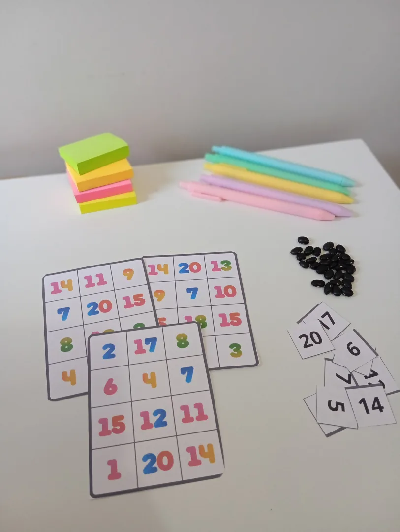  Bingo dos Números de 1 ao 20  — imagem 4