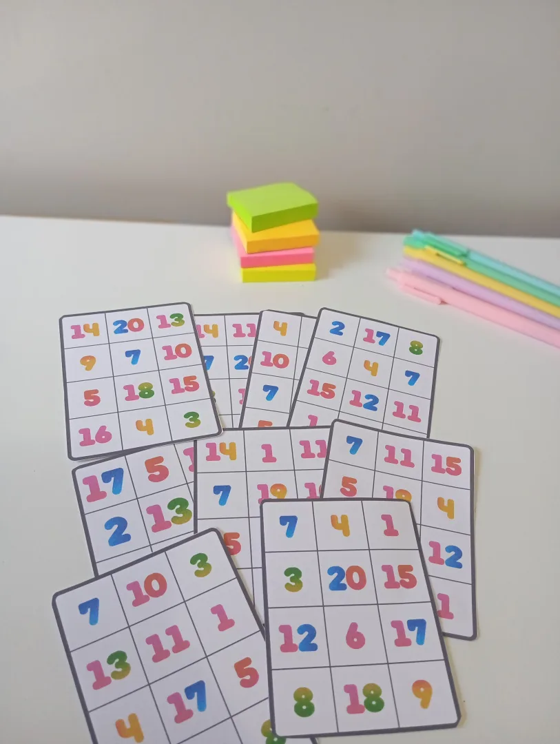  Bingo dos Números de 1 ao 20  — imagem 6