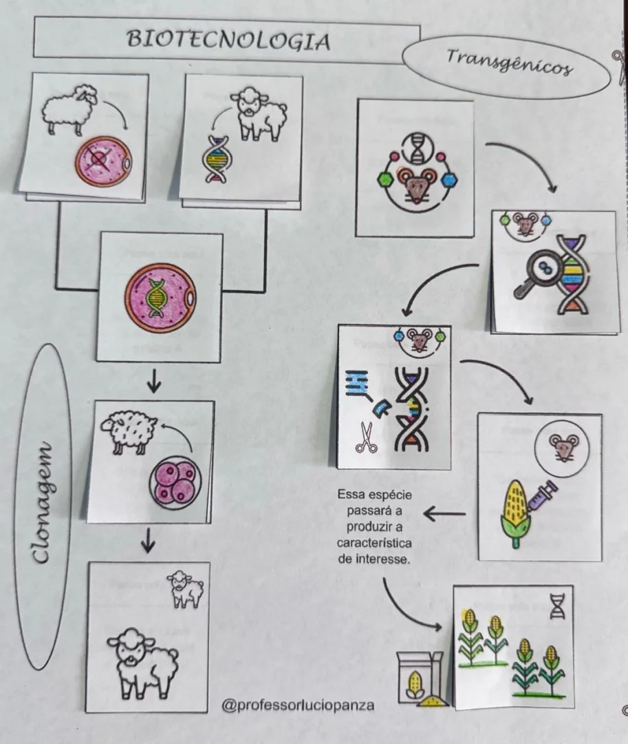 Biotecnologia Recorte e Colagem em Pdf — imagem 2