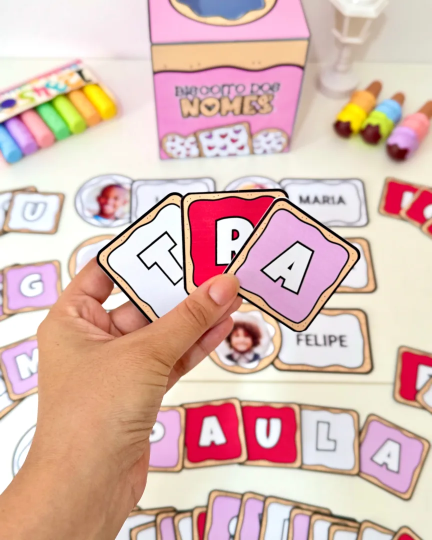  Biscoito dos Nomes -Atividade Nome Próprio na Educação Infantil em PDF — imagem 4