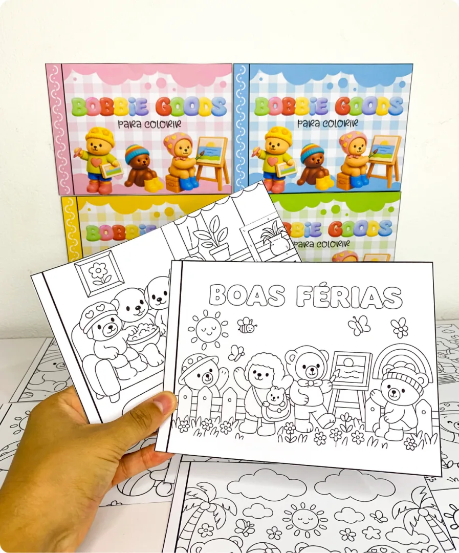 BOBBIE GOODS PARA COLORIR — imagem 2