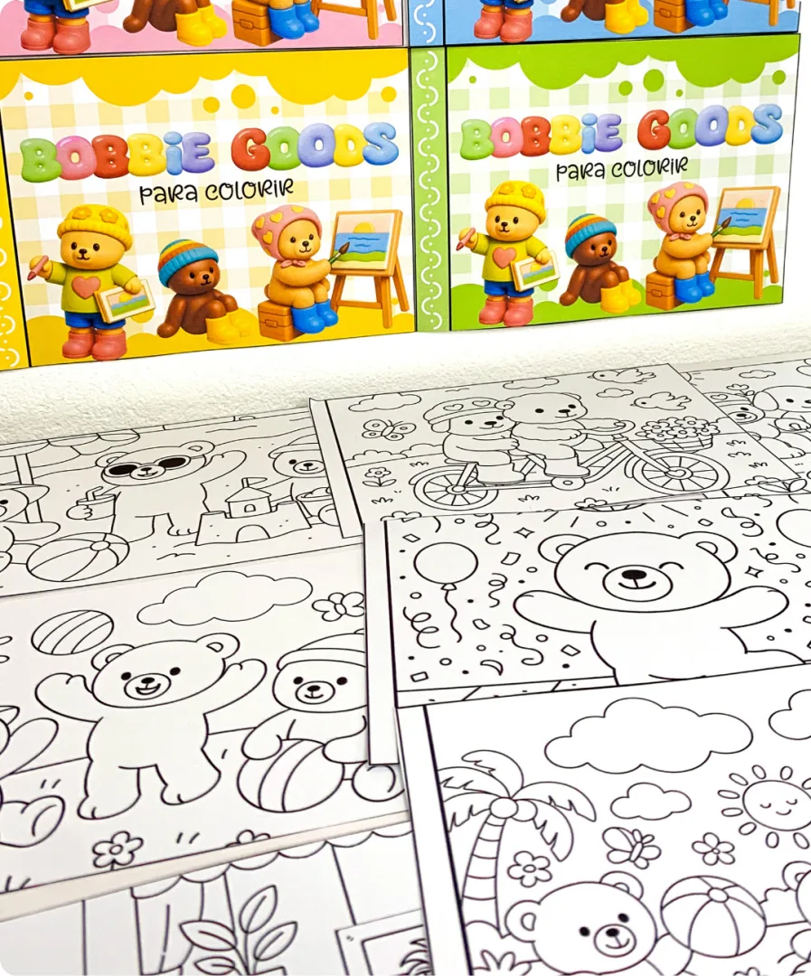 BOBBIE GOODS PARA COLORIR — imagem 5