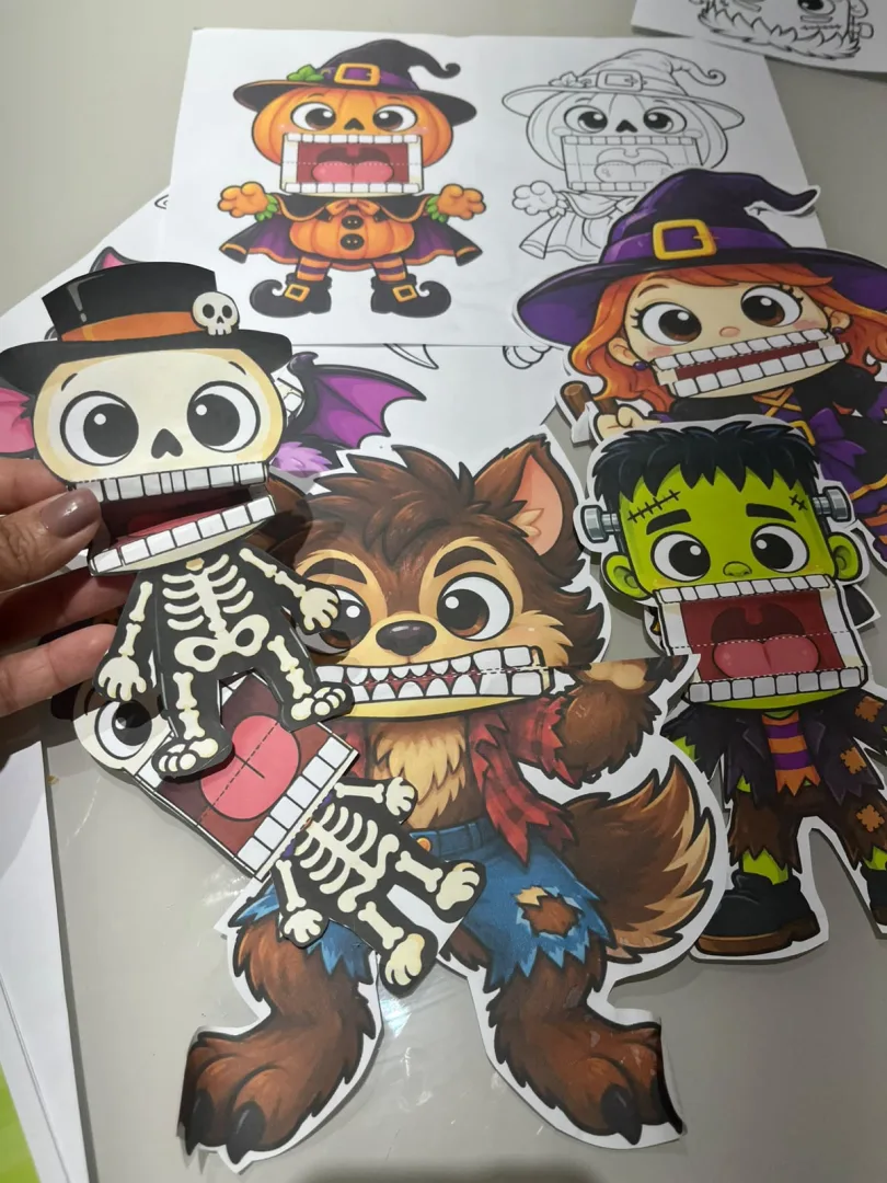 Boca Articulada — Halloween em PDF — imagem 2