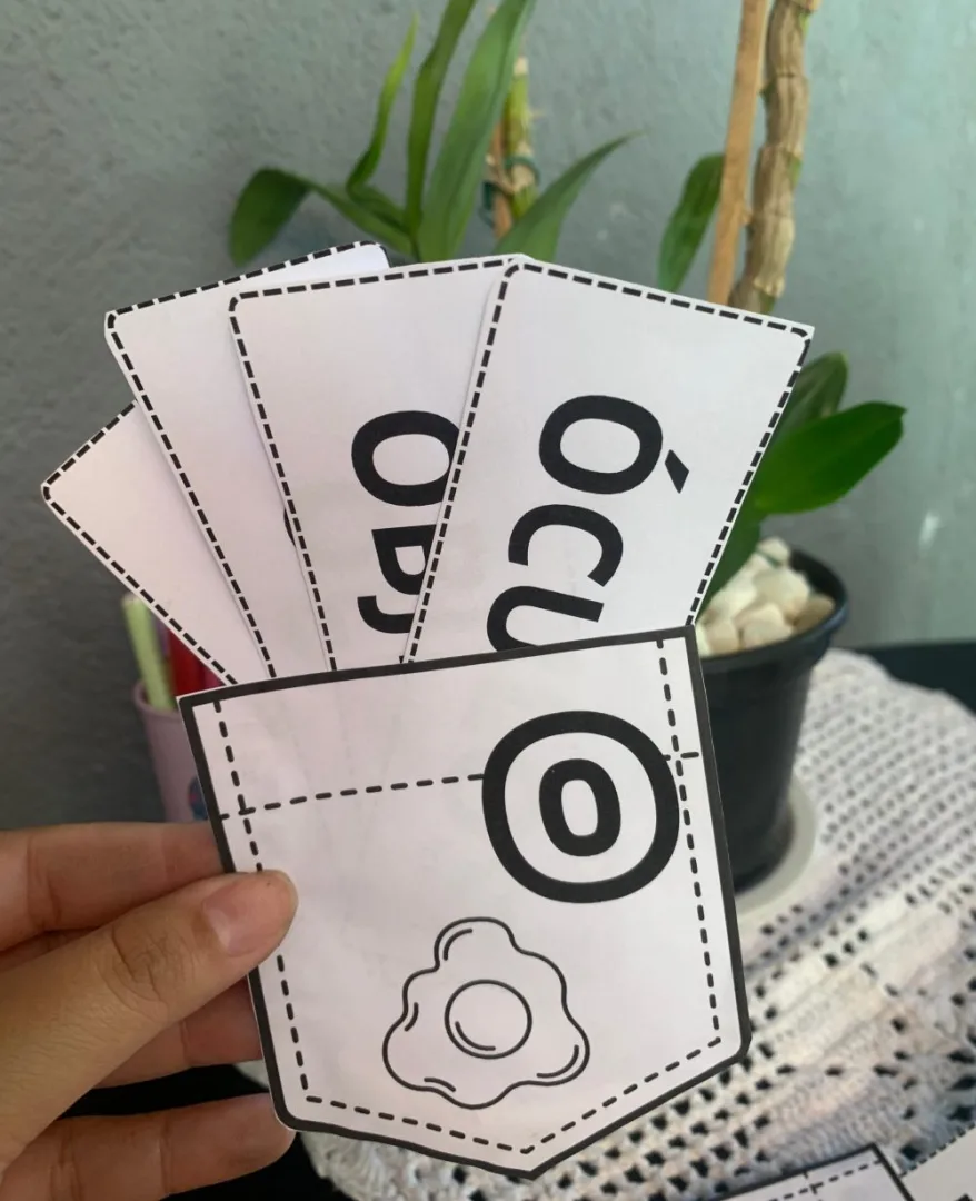 Bolsinho das Vogais — Pronto para Imprimir — imagem 2