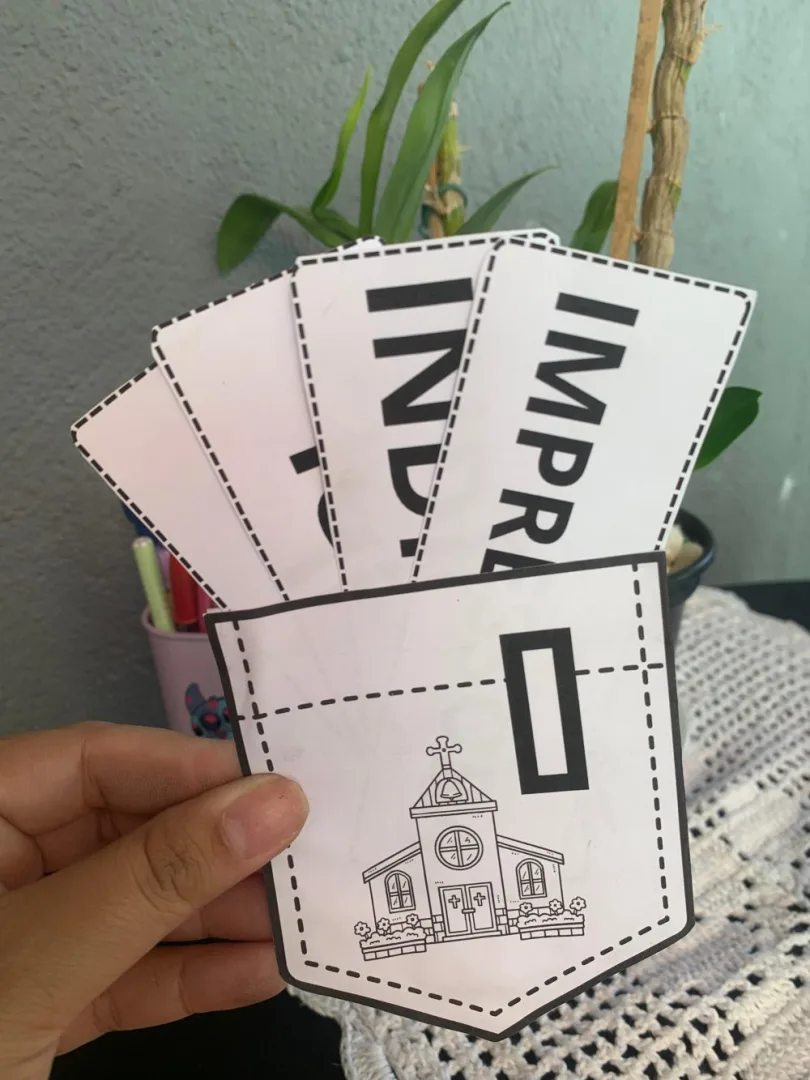 Bolsinho das Vogais — Pronto para Imprimir — imagem 3