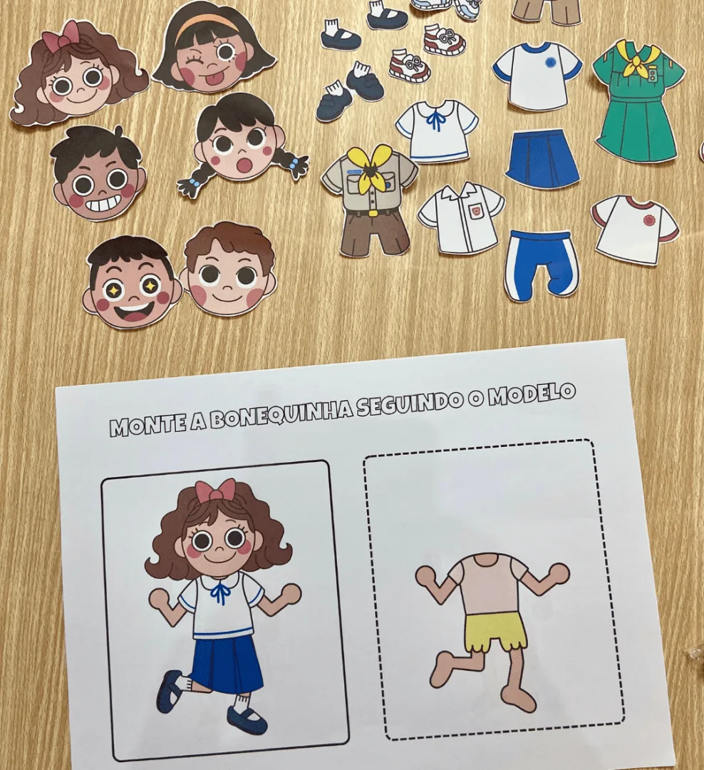 Bonequinhos para Montar — imagem 2