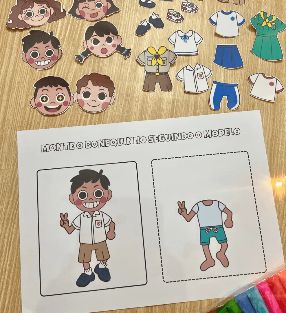Bonequinhos para Montar — imagem 4