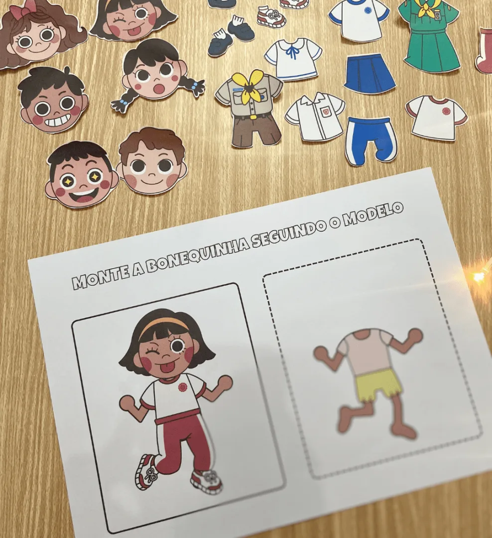Bonequinhos para Montar — imagem 5