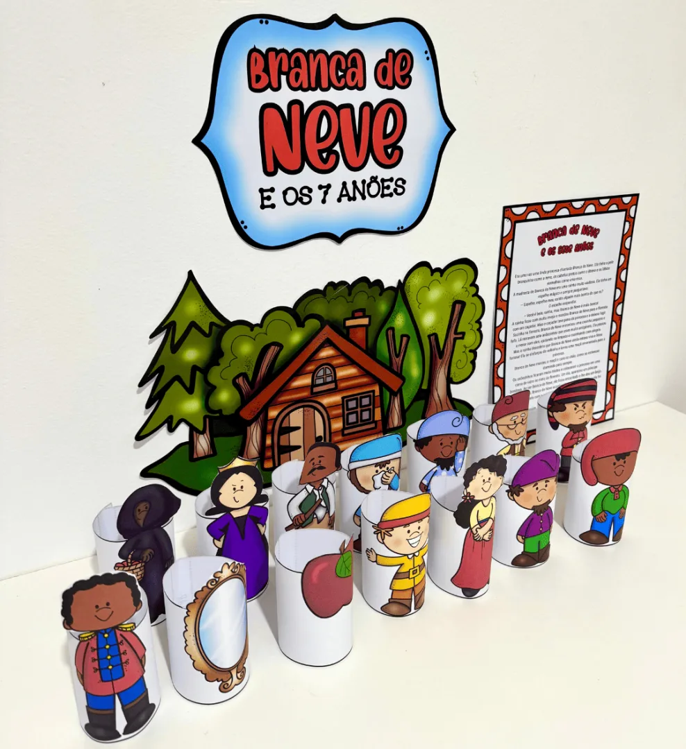 Branca de Neve - Personagens 3D — imagem 2