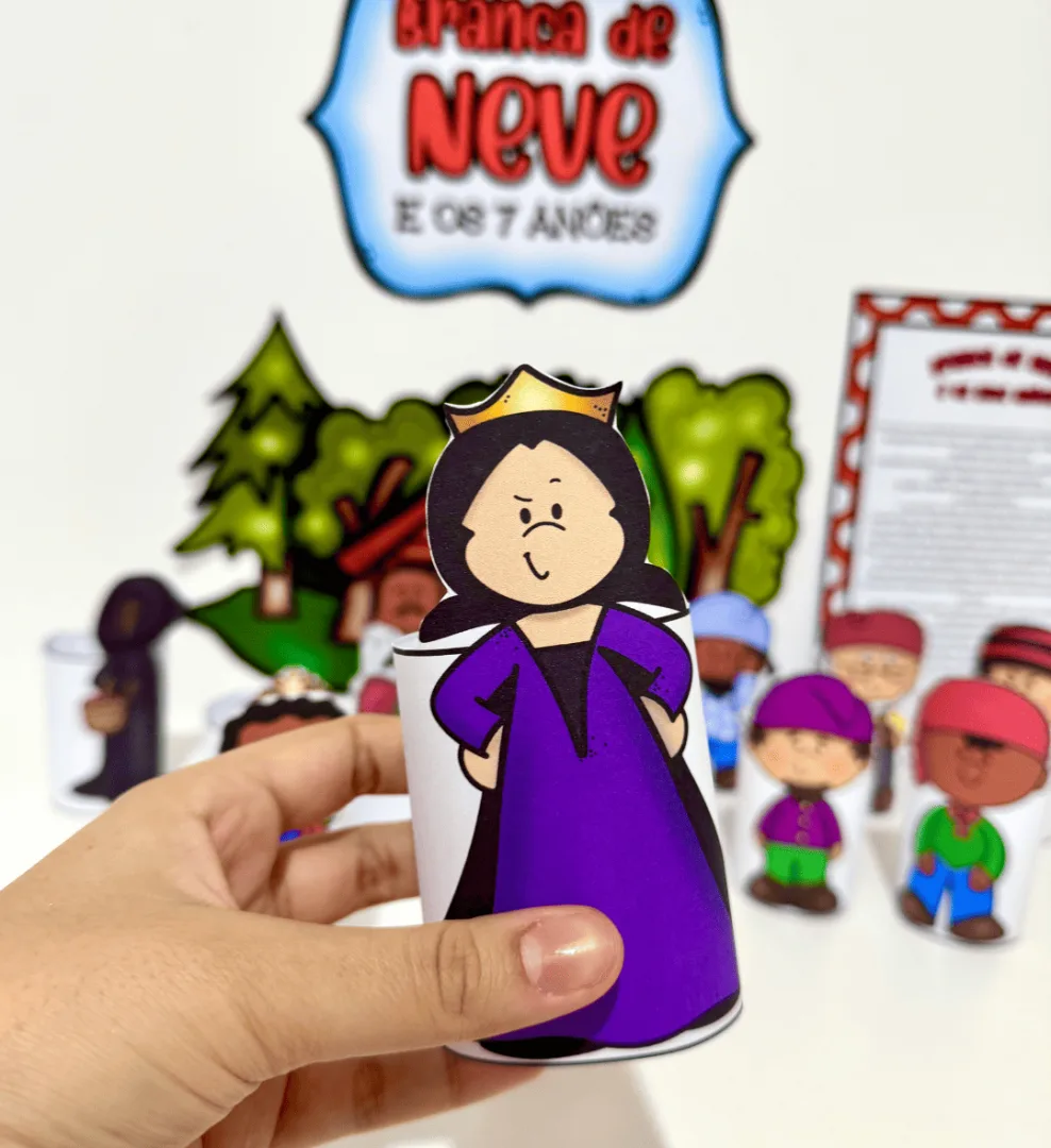 Branca de Neve - Personagens 3D — imagem 3