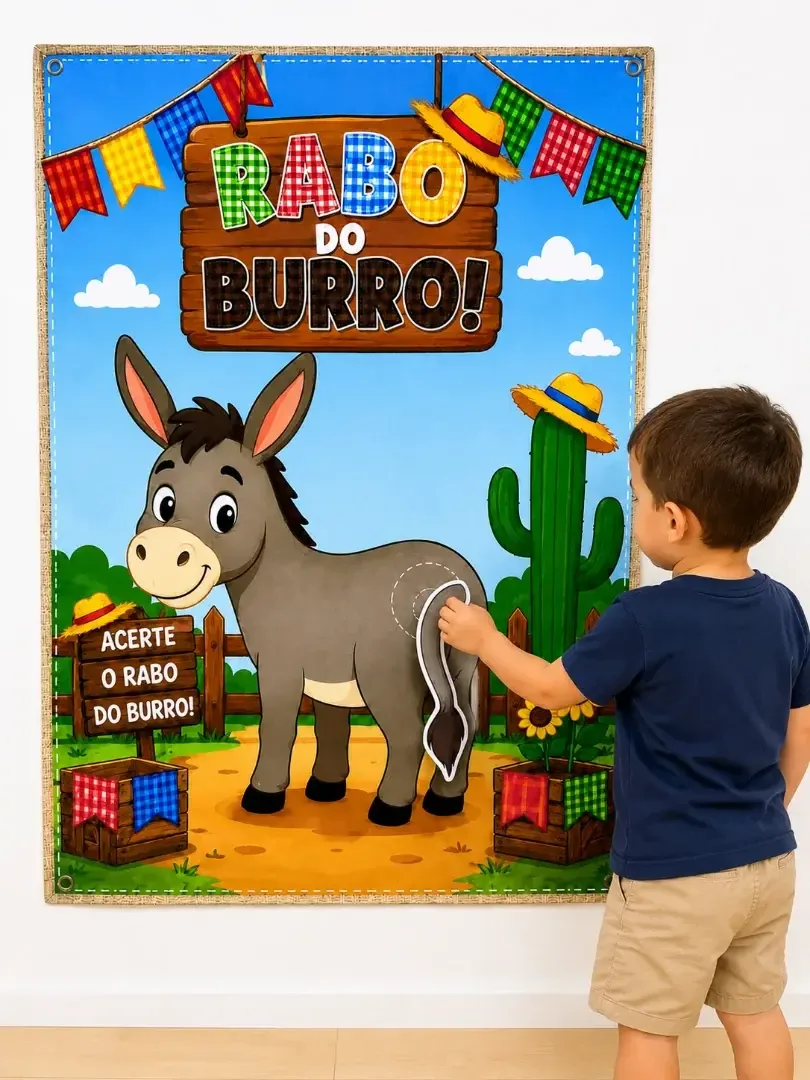 BRINCADEIRA JUNINA / JULINA: RABO DO BURRO — imagem 2