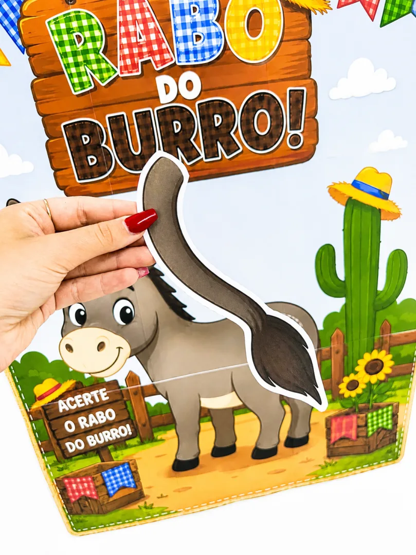 BRINCADEIRA JUNINA / JULINA: RABO DO BURRO — imagem 4