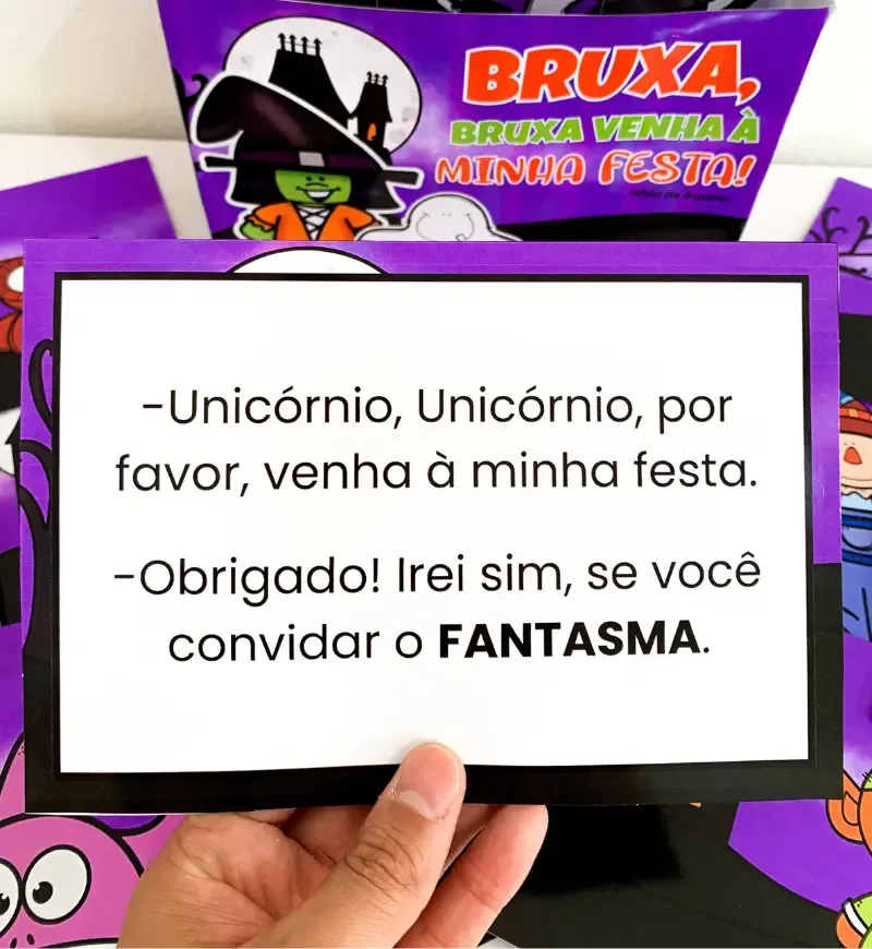 Bruxa, Venha à Minha Festa - História na Maleta PDF para Educação Infantil e Anos Iniciais — imagem 3