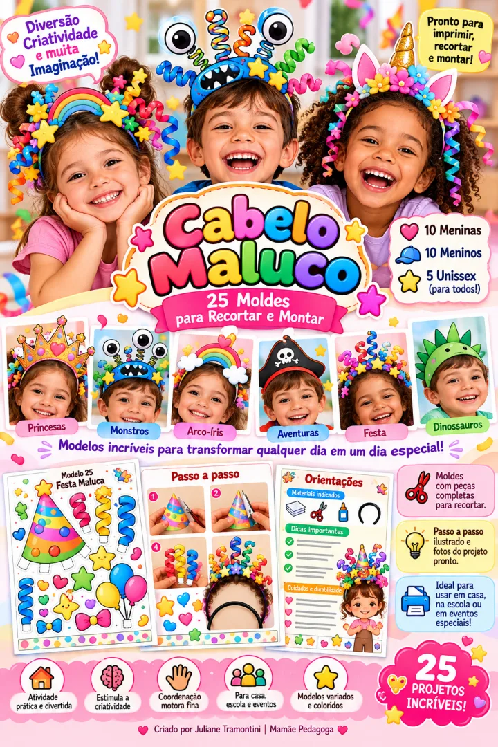 Cabelo Maluco Projeto pronto  — imagem 2