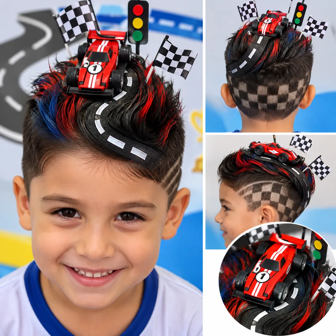 Cabelo Maluco - Atividades de Coordenação Motora - PDF Educação Infantil Fundamental "6 páginas"s — imagem 2