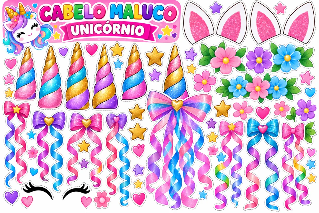 Cabelo Maluco Unicórnio - Educação Infantil e Fundamental - PDF — imagem 6