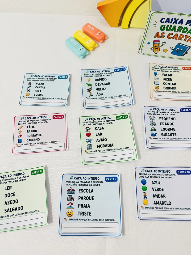 Caça ao Intruso – Alfabetização Do 1º Ao 3º Ano Em PDF — imagem 4